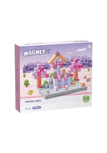 Magnetic Tiles Cubes 193 Parça