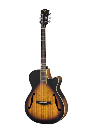 Valler Ag213 C Sb Cutaway Akustik Gitar
