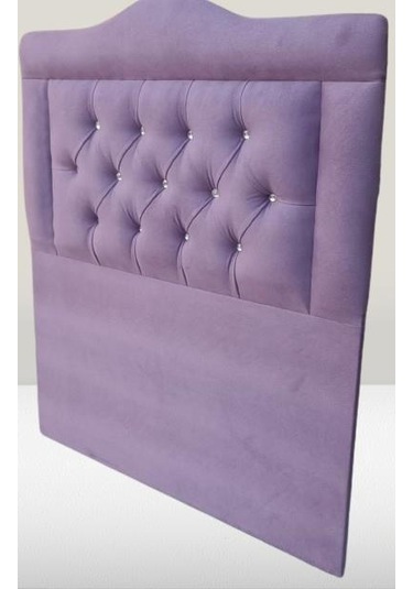 Bengi Ticaret Dk El Yapımı Tay Tüyü Kumaş Tek Kişilik Başlık Açık Mor 90