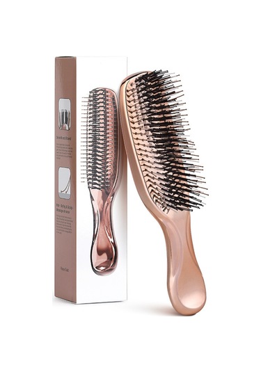 Qingmipy Saç Ve Saç Derisi Bakımı İçin Çift Taraflı Masajlı Taşınabilir Saç Tarağı