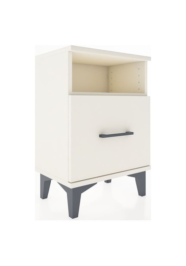 Arges Komodin Tek Raflı 2 Çekmeceli 44x30x64 Aytaşı-aytaşı Aytaşı