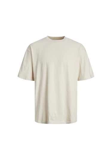 Jack&Jones Jjebradley Geniş Kesim Tişört 12249319 Bej