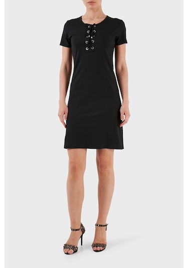 Emporio Armani Bayan Elbise 262673 3r308 00020 Siyah