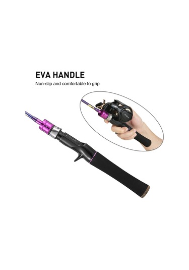 Neevoyu Hafif Karbon Fiber Olta Kamışı - 1.68m/1.83m Atma/spin Modeli 2-7g Yem