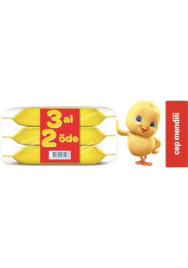 Dalin Klasik Cep Islak Havlu Mendil 6'Lı 3 X 15 Adet