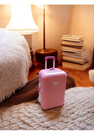 Balerinli Işıklı Kurmalı Müzikli Bavultakı Saklama Kutusu