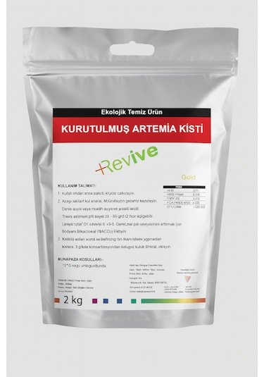 Revive Artemia Yumurtası Açık 15 Gr