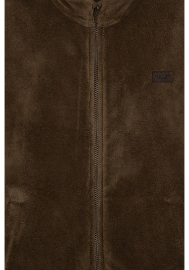 U.s. Polo Assn. Erkek Çocuk Haki Hırka Örme 50293545-vr027 Haki