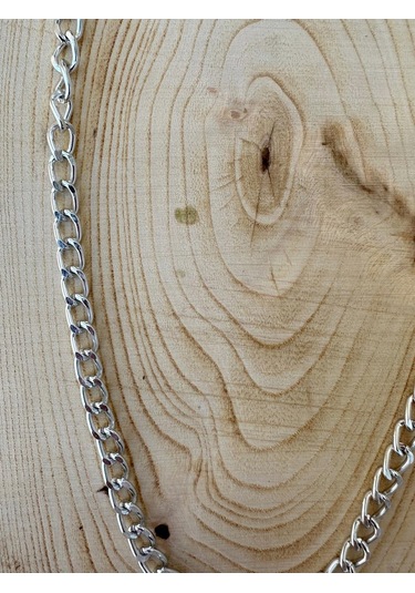 Gümüş Rengi Hip Hop Zincir Kolye Unisex Zincir Kolye Pytkzckly26 Gümüş