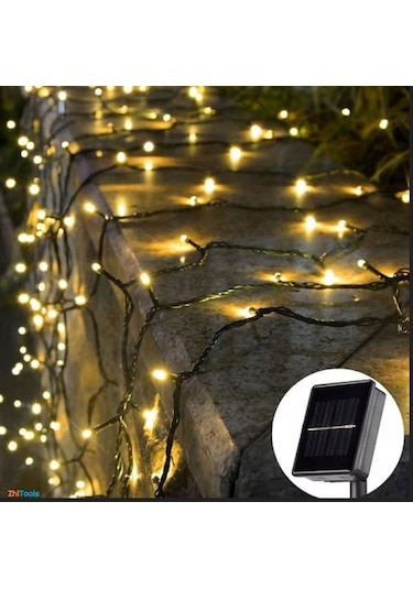 Zhltools Solar Siyah Kablo Bahçe Aydınlatması