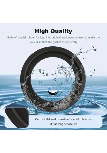 Trendooze Karavan İçin Dometic 300 310 320 Tuvaleti Sızdırmaz Conta Seti Koku Önleyici
