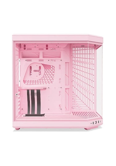 Hyte Y70 Strawberry Milk Temperli Cam Usb 3.2 E-atx Dual Chamber Bilgisayar Kasası