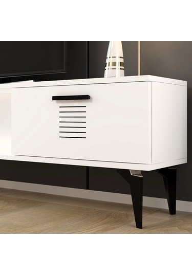 Asimo Tv Sehpası Alt Modül Beyaz-beyaz