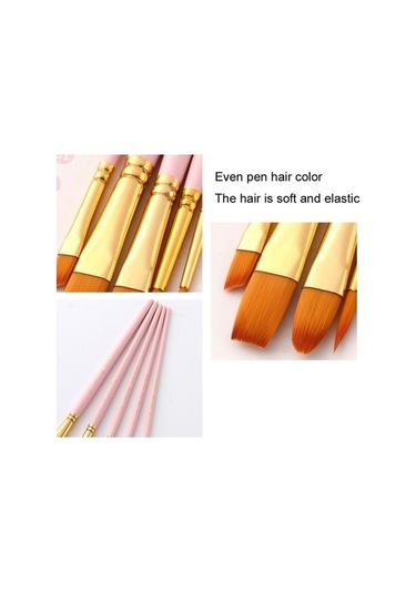 Willowhaven Zhuting 2 Paket Sanat Yağlıboya Kalem Mavi, Naylon Yün, Acemi Kullanıcılar İçin, Farklı Boyutlar, Ergonomik Tasarım