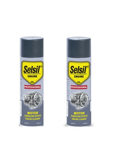 Selsil Susuz Motor Temizleyici Sprey 2 Adet X 500 Ml