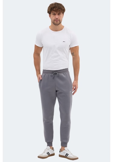Slazenger Mach I Erkek Gri Eşofman Altı Gri