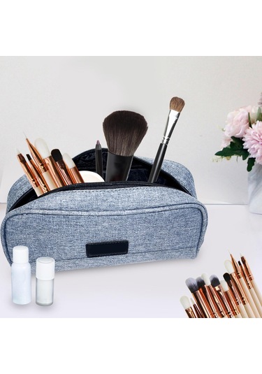 Suntek Kadınlar Ve Erkekler Için Kişisel Tuvalet Çantası Gri Çanta Diğer