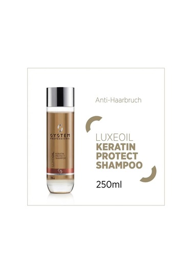 System Professional Luxeoil Keratin Protect Shampoo 250 Ml-4064666000558-