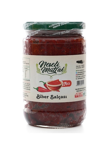 Neşeli Mutfak Acı Biber Salçası 695 Gr
