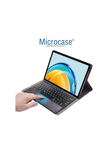 Samsung Uyumlu Tab S9 Ultra 14.6'' Bt Touchpad Klavye+stand Kılıf-bkk5