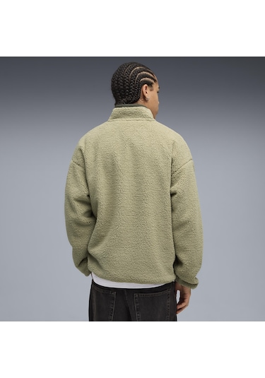 Puma Reversible Sherpa Jacket Erkek Yetişkin Ceket Haki