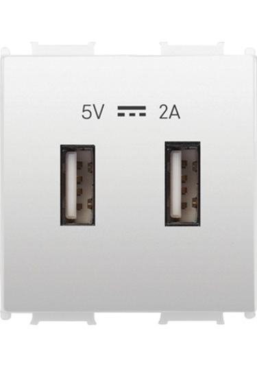 Viko Panasonic Thea Modüler Opak Beyaz Usb Şarj Prizi Alt+kapak 2m 5v-2a - Wvtt22314wh-tr