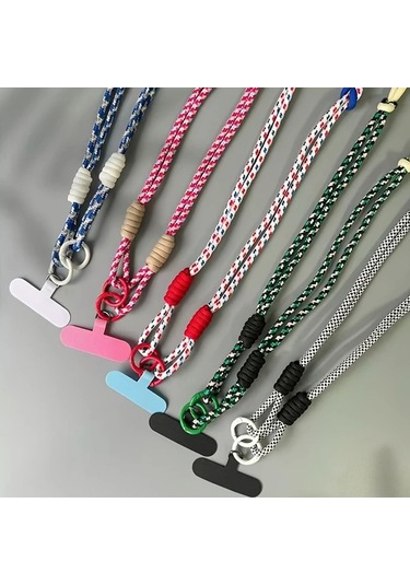 Elmpaly Üçlü Fonksiyonlu Royal Blue Telefon Tasmağı Klipsli Güvenli Pratik Taşıma