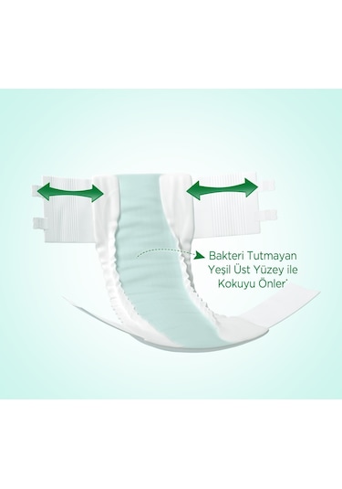 Evony Premium Esnek Bel Bantlı Yetişkin Hasta Bezi L 3 x 30'lu