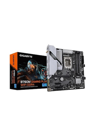 Gıgabyte B760m Gamıng Plus Wıfı6 Ddr4 Hdmı-dp Pcıe 4.0 1700p Matx