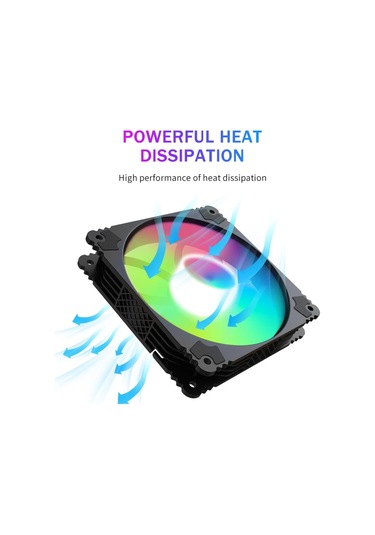 Snt Energy Yh-k-a-5vargb 120 Mm. Argb Yüksek Performans Düşük Gürültü Kasa Fanı