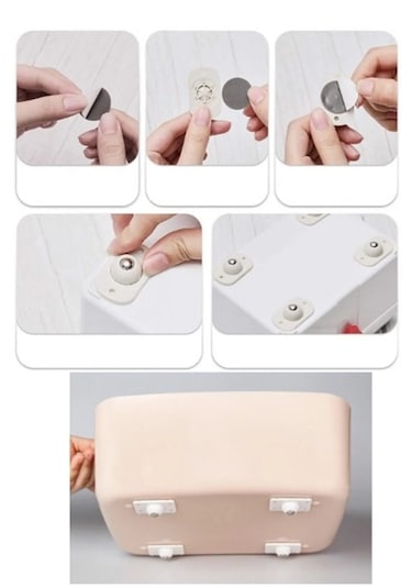 Tineke Bilyeli Eşya Kaydırma Aparatı 4lü Set 360 Derece Evrensel