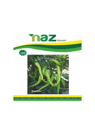 Naz Tohum Biber Çetinel 150 Sivri Biber 10 Gr