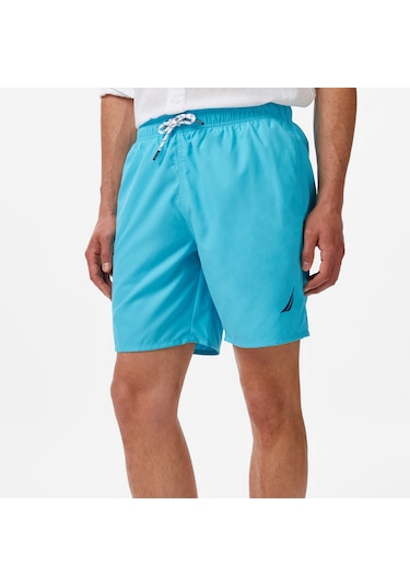 Nautica Erkek Mavi Regular Fit Deniz Şortu Düz T55001t Mavi