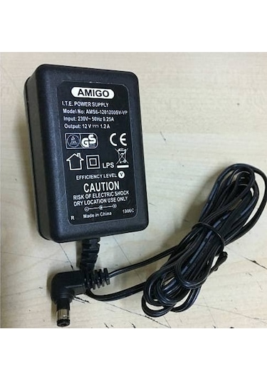 Amigo 12v 1.2a 5.5x2.5 Standart Uçlu Adaptör
