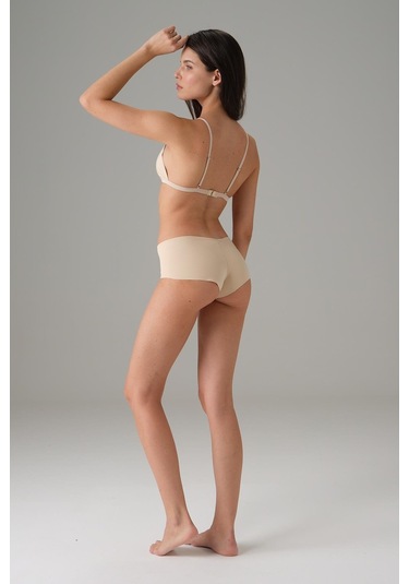 Doreanse Kadın Lazer Kesim Dikişsiz İnvisible Külot Slip 6163-siyah Siyah