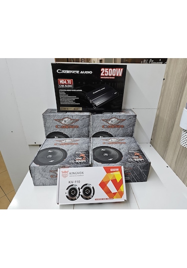 Cadence 20 Cm 2 Takım 120 Rms Cadence 4x70 Rs Anfi Dom Tiz Kıngvo