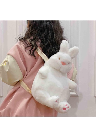 Suntek Üniversite Öğrencisi Yetişkinler Için Peluş Hayvan Tavşan