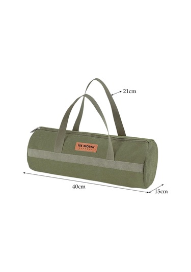 Suntek Çadır Kazıkları Saklama Çantası Kamp Peg Yeşil Yeşil