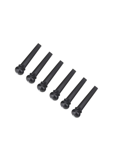 Hfambition Gitar Aksesuarları Seti: Talaşlı Burgu + Üst/alt Tekerlek + Siyah/beyaz Akord Pimleri - 6 Telli Akustik Gitar İçin, Abs Malzeme, Kolay Kurulum