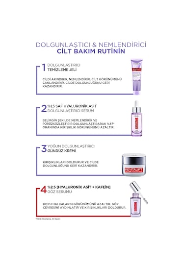 L'Oreal Paris Revitalift Filler Göz Serumu 20 ML