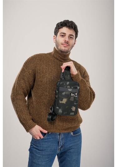 Ççs 31539 Tek Askılı Çanta Kamuflaj