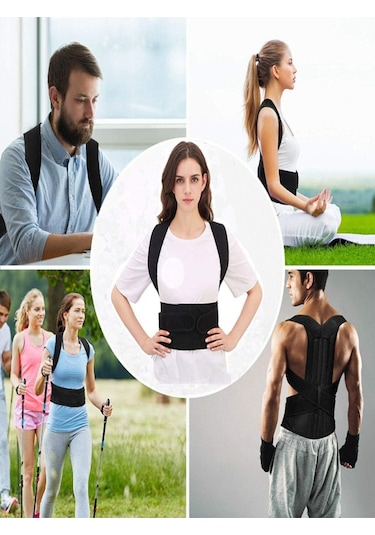 Duruş Bozukluğu Için Korse Medikal Bel Korsesi Sırt Düzleştirici Dik Duruş Korsesi Dik Durma Aparatı