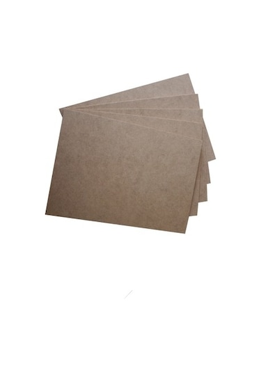 5 Adet 3 mm 35x50 cm Mdf Ham Duralit