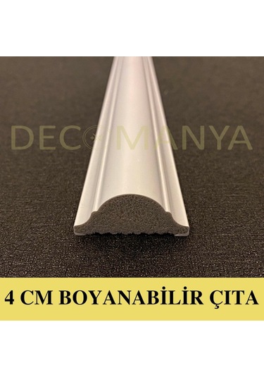 Decomanya Boyanabilir Duvar Çıtası 4 Cm Paket (480620769)