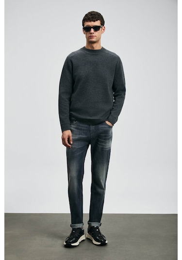 Lufian Hegel Gri Erkek Jean Pantolon 112200265 Gri