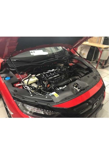 Honda Cıvıc Fc5 2016-2020 Çamurluk Üst Ic Koruma Kaplaması Logolu