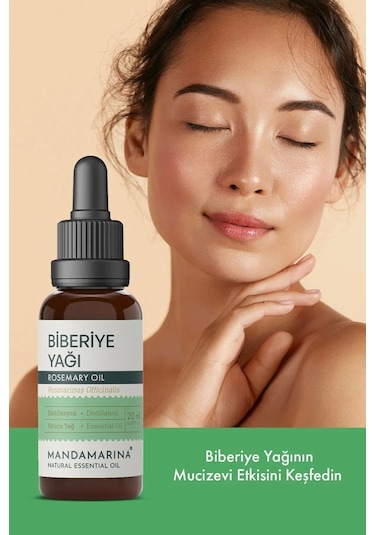Mandamarina Biberiye Yağı 20 ML