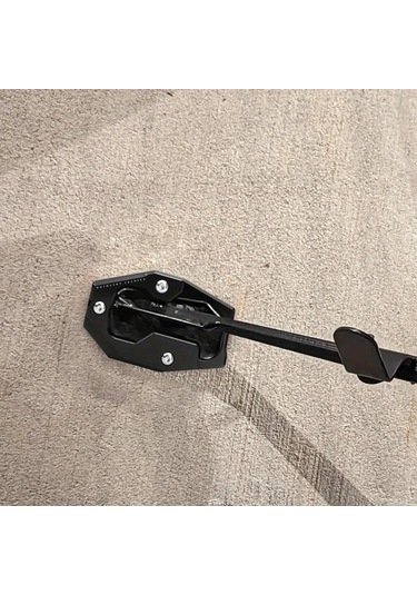 Chuangyinshop Black Harley-davidson Pan America 1250s Ra1250s 1250 Ra1250 2021 2025 Motorcycle Side Stand Foot Kickstand Extension Pad Plate Support Aksesuar