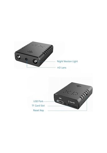 Ximistore9 Kablosuz Hd Güvenlik Kamerası: Gece Görüşü, Hareket Algılama, Sd Kart Depolama, İç-dış Kullanım, Android/ios Uyumlu Diğer