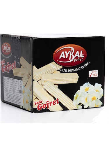 Aybal Taze Çıtır Gofret Sade Vanilyalı 1 KG